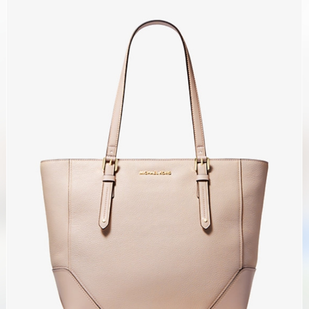 Michael Kors Aria Blush Pink Tote Bag - Picture 2 of 8